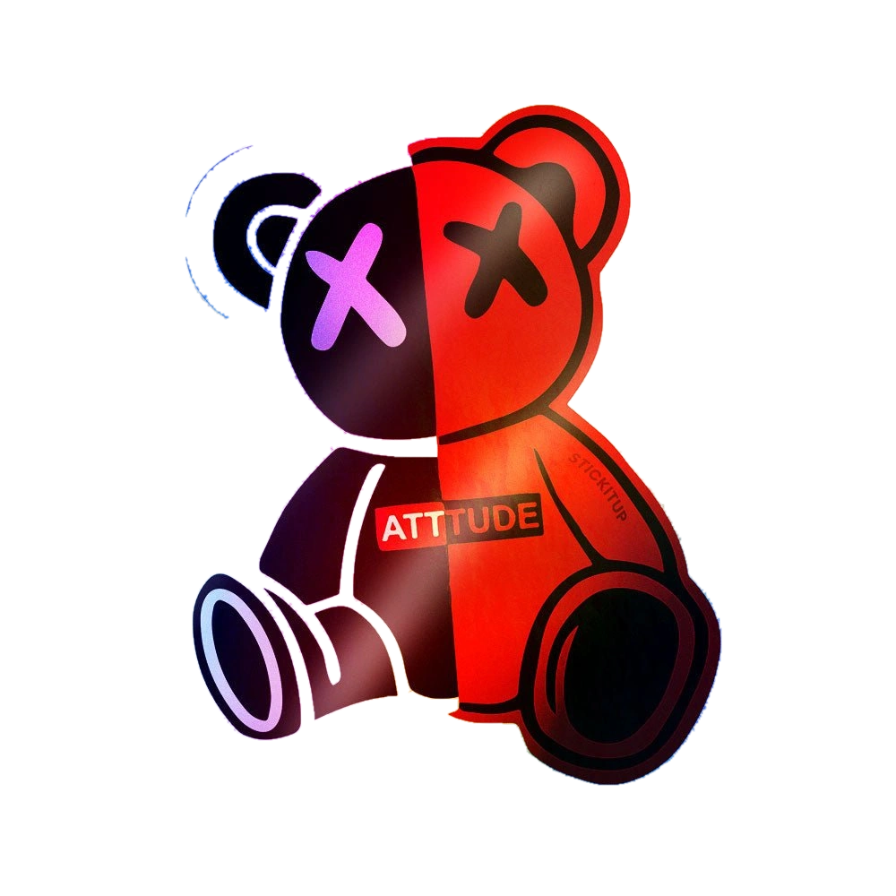 Atttude Sticker Holographic Stickers
